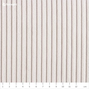 Divano letto bianco 168 cm Lucky Lucy - Miuform