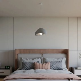 Brilagi - Lampada a sospensione con cavo WABI SABI 1xE27/40W/230V grigio