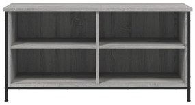 Mobile porta tv grigio sonoma 100x40x50 cm in legno multistrato