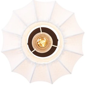 Plafoniera Japandi bianca 25cm - Madleine