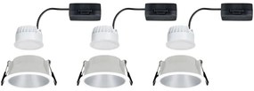 Paulmann 93410 - SET 3xLED/6,5W IP44 Faretto bagno dimmerabile COLE 230V
