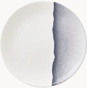 Set di 6 piatti da colazione in Fine Bone China Silhouette
