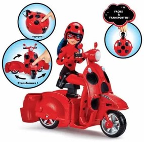Personaggi d'Azione Miraculous: Tales of Ladybug  Cat Noir Motocicletta