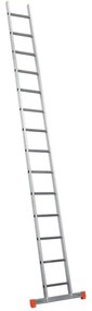Scala FACAL Genia Singola in alluminio 14 gradini portata massima 150 kg EN 131 per lavori fino a 5.3 m