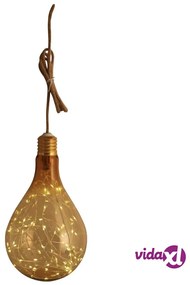 Luxform Lighting Luce LED Pera a Batteria su Stringa PS160 Trasparente