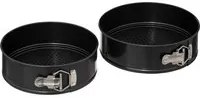 Set 2 tortiere a cerniera 22 e 24 cm in acciaio
