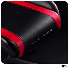 Sedia da gaming Diablo X-Horn 2.0 Normal Size, Nero-rosso