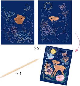 Grande set creativo - Fluffy box - Animali della foresta