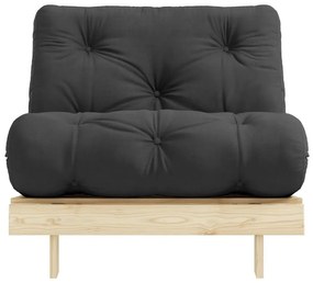 Sedia variabile Raw/Grigio scuro Roots - Karup Design