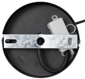 Atmosphera - Lampadario a sospensione con filo SAVIO 1xE27/40W/230V nero