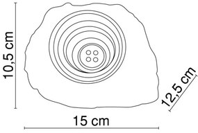 Globo 3302-3 - SET 3x Lampada LED solare LED/1,2V IP44