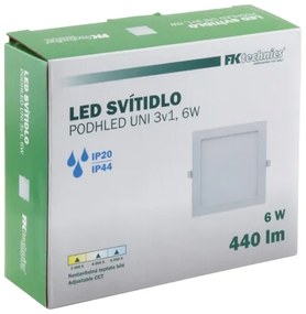 Lampada LED da incasso per bagni LED/6W/230V 3000/4000/6000K IP44