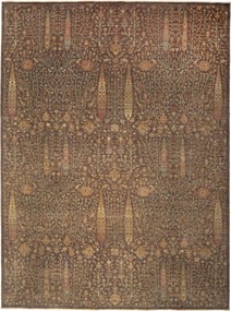 Samarkand Tappeto orientale 250x330 Nero (Pakistan) Annodato A Mano