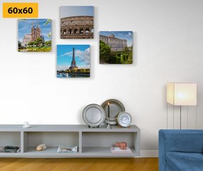 Set di quadri – Bellezze di luoghi grandiosi