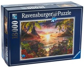 Puzzle Ravensburger 17824 Paradise Sunset 18000 Pezzi