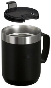 Tazza termica nera in acciaio inox 230 ml Stay-Hot Camp Mug Black – Stanley