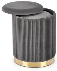 SET 2x Tabacco MONTY diametro 36/66 cm grigio/oro