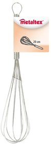 Frusta francese in acciaio inox, lunghezza 20 cm - Metaltex