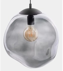 Lampadario su corda SOL 1xE27/60W/230V nero