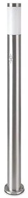 Lampada da esterno con sensore 1xE27/60W/230V IP44 110cm cromo opaco