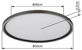 Globo 48802-48 - Plafoniera LED dimmerabile DUBLIN LED/48W/230V + +TC