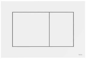 Placca di comando per WC tecnologia a doppio scarico Bianco TECEnow Tece