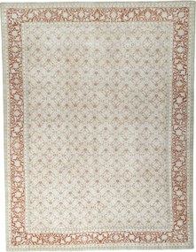 Tabriz Tappeto persiano 390 x 300 Beige (Iran) Annodato A Mano
