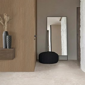 Piastrella da pavimento interno 100 x 100 cm Sp. 8.5 mm rettificato Trianon in gres porcellanato smaltato opaco avorio traffico molto intenso (pei 5/5) R9 2 mq