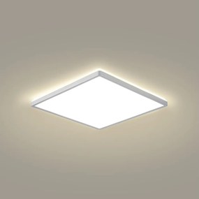 Brilagi - Plafoniera LED per bagno ultra sottile 18W/230V 30x30 cm argento IP54