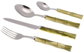 Set 4pz Posate Bamboo Rivadossi Sandro Posto Tavola