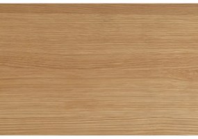 Tavolino rotondo nero e naturale con piano in rovere ø 45 cm Soli - Actona