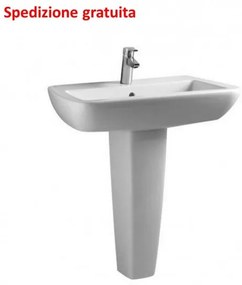 Lavabo a parete con colonna 68 x 52 cm Ideal Standard serie 21