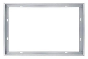 Cornice metallica per installazione di pannelli LED ZEUS 1195x295mm