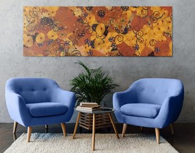 Quadro su tela – Astrazione ispirata a G. Klimt