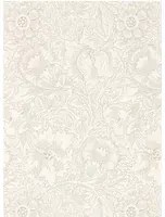 Morris & Co. Tapete Pure Poppy - Ecru/ Stone
