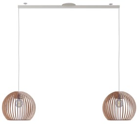 Lightswing® Twin - Bianco opaco 90 cm - Per una o due luci a sospensione