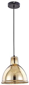Klausen 111011 - Lampadario a sospensione con filo CREATE 1xE27/11W/230V oro