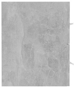 Mobile sottolavabo grigio cemento 41x38,5x48 cm in truciolato