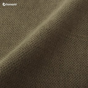 Letto matrimoniale imbottito verde scuro con contenitore con griglia 160x200 cm Jagna - Bobochic Paris