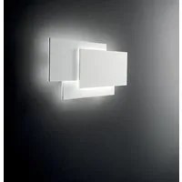 Applique In Metallo Moderna Dip Bianco Led