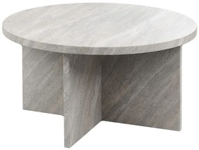 Tavolino da caffè effetto cemento STANTON Beliani
