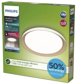 Philips - Plafoniera LED dimmerabile PEBBLO LED/10W/230V 4000K bianco