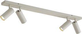 Faretto da soffitto moderno beige 4 luci regolabile - Renna