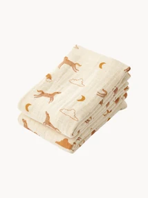 Set di 2 panni in cotone organico Lewis