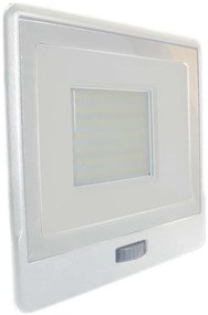 Riflettore LED con sensore LED/50W/230V 4000K IP65 bianco