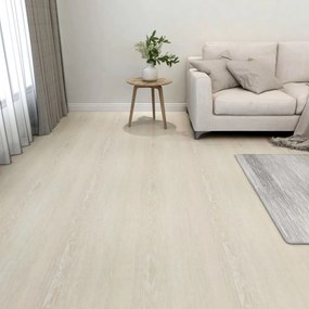 Listoni Per Pavimenti Autoadesivi 55 Pz İn Pvc 5,11 M² Beige /
