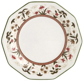 Piatto per Dolce Queen´s By Churchill Assam Floreale Ø 20,5 cm Ceramica servizio di piatti (6 Unità)