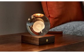 Decorazione luminosa marrone scuro con ricarica USB Amber – Gingko