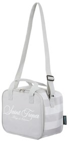 Lunch box Saint Tropez grigio con tracolla