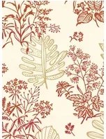 40er Jahre Tapete Norcombe von Little Greene - Jazz